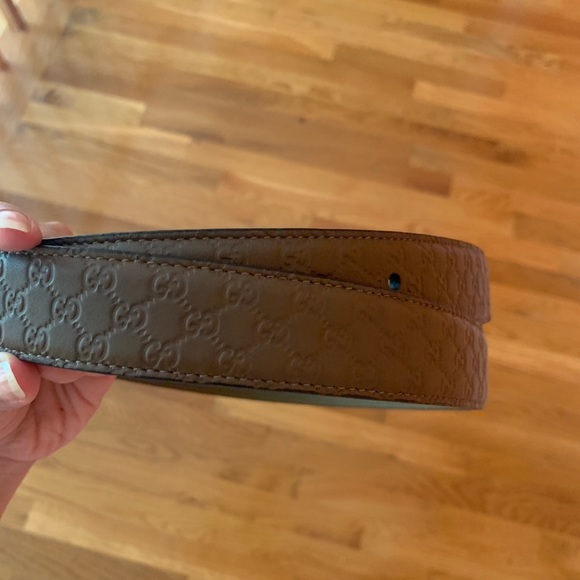 NWOT Men’s Gucci Brown Belt - Size 95 (Authentic) - Picture 7 of 11